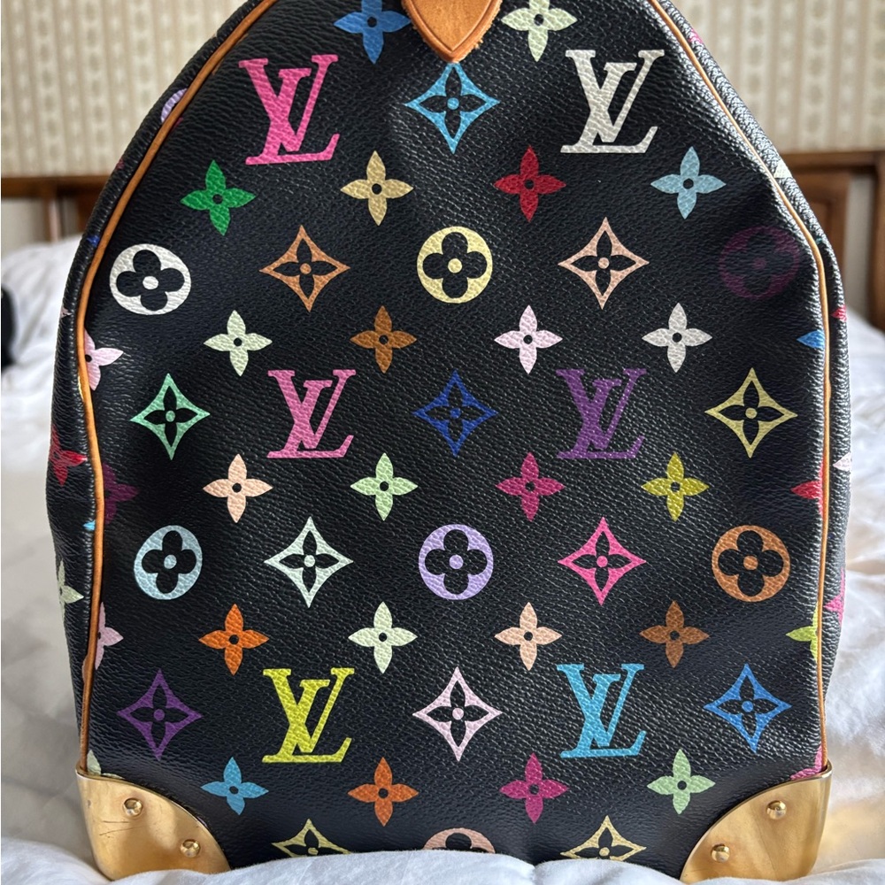 Louis Vuitton Black Monogram Keepall 45 - Picture 5 of 12